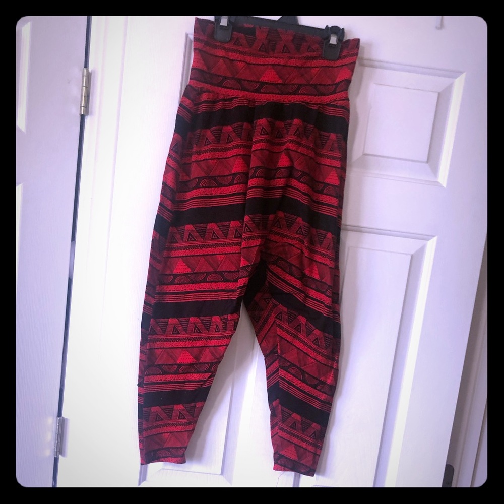 Stretchy harem pants